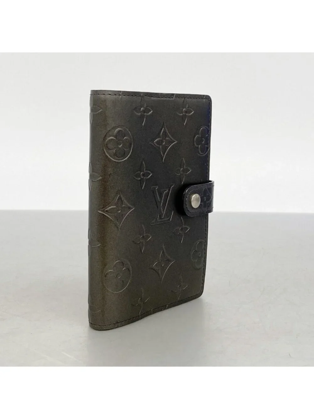 Louis Vuitton Notebook Cover Monogram Matt Agenda PM Noir